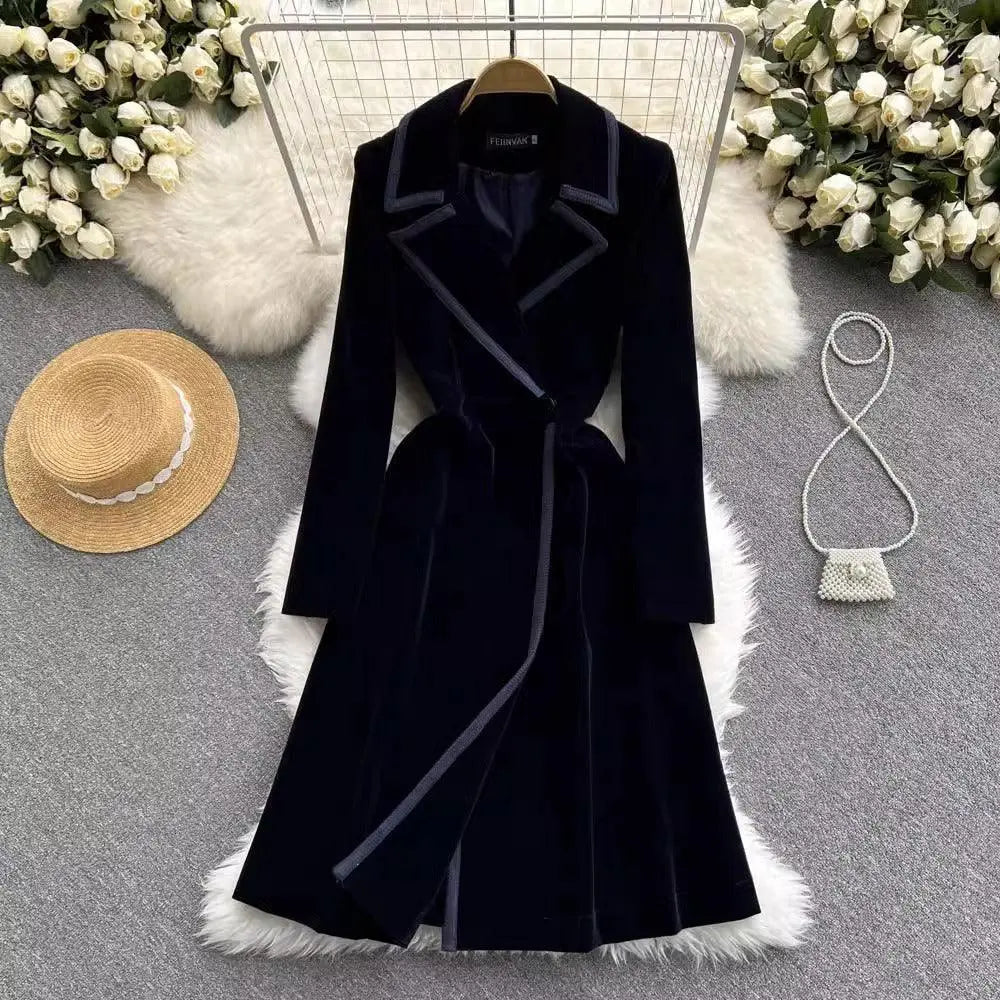 winter coat dress Snow Angel Long Winter Coat