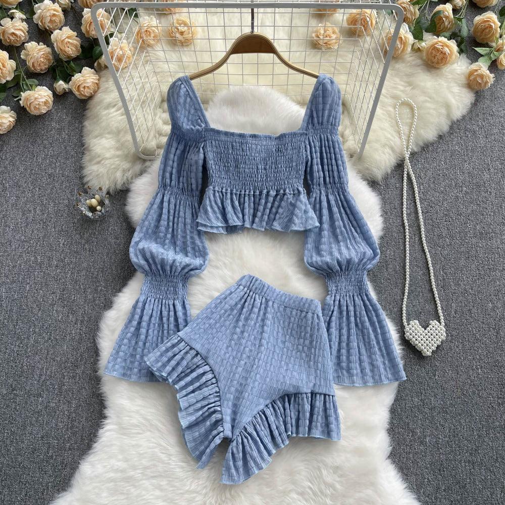 Alison Ruffle Two Piece Set - 24th Spoke