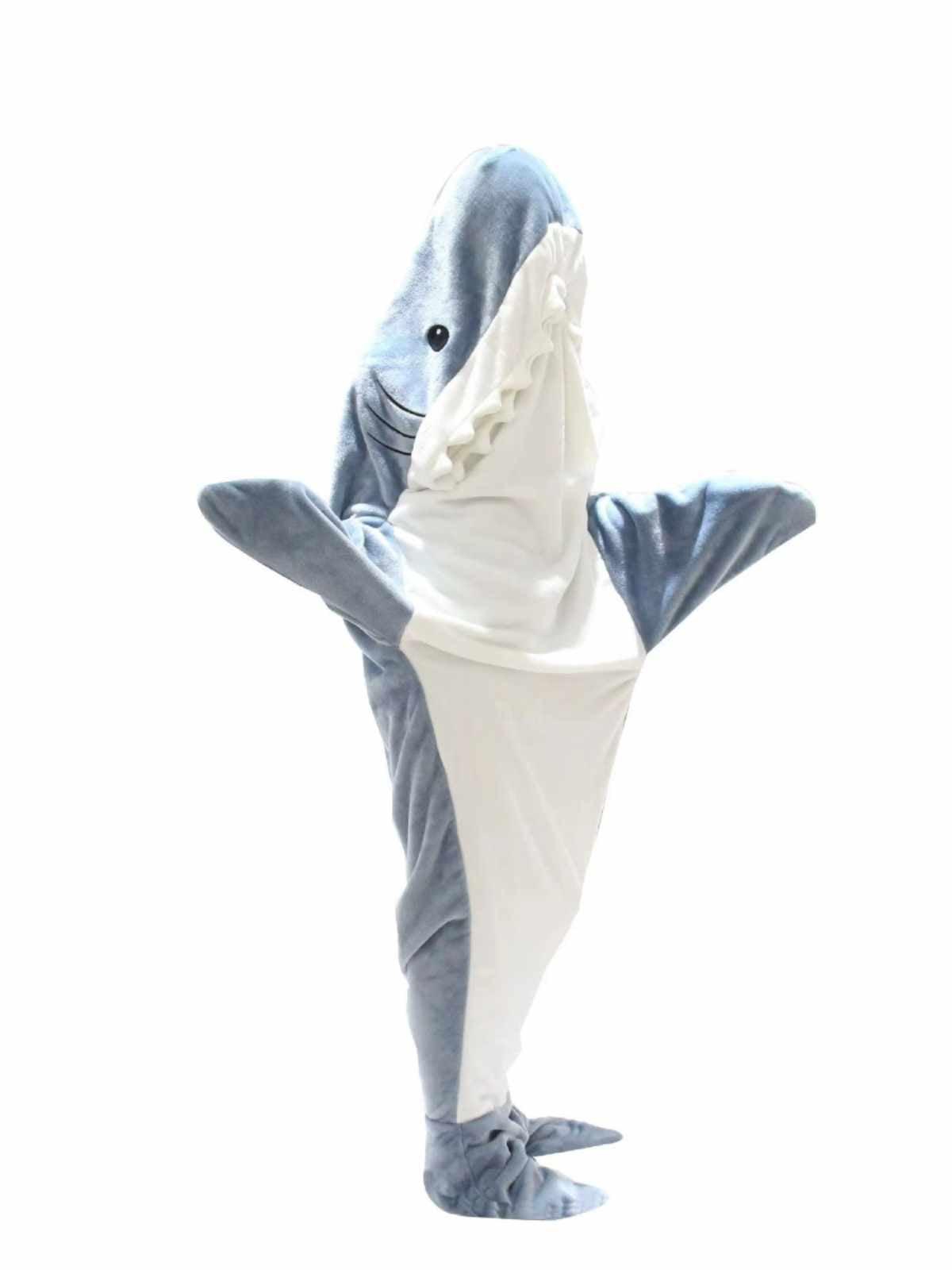 Shark Hooded Blanket In India - 24th Spoke