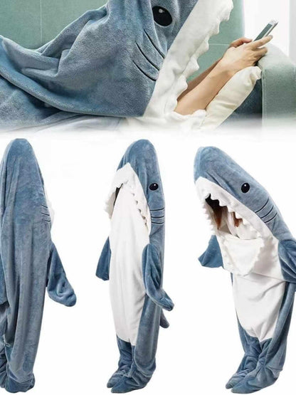 Shark Hooded Blanket In India - 24th Spoke