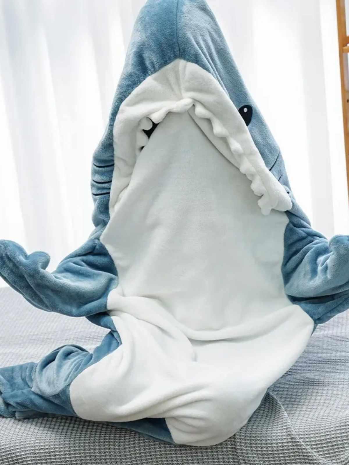 Shark Hooded Blanket In India - 24th Spoke