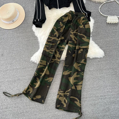 Natasha Army Two Piece Set - 24th Spoke