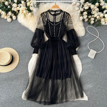 Claire Lace Beading Dress - 24th Spoke