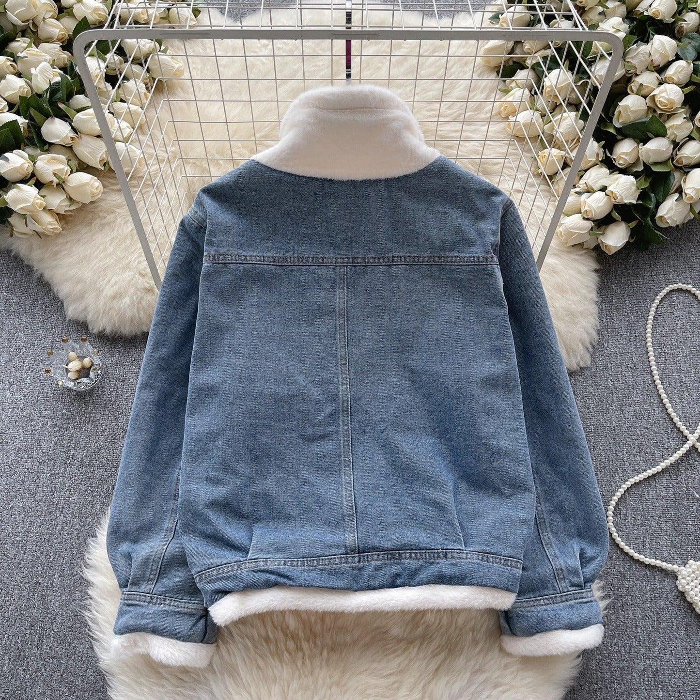 Sandra Winter Denim Jacket - 24th Spoke