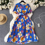 Serena Summer Printed Dress - 24th Spoke