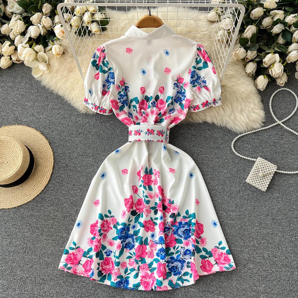 Nicole Summer Floral Dress - 24th Spoke