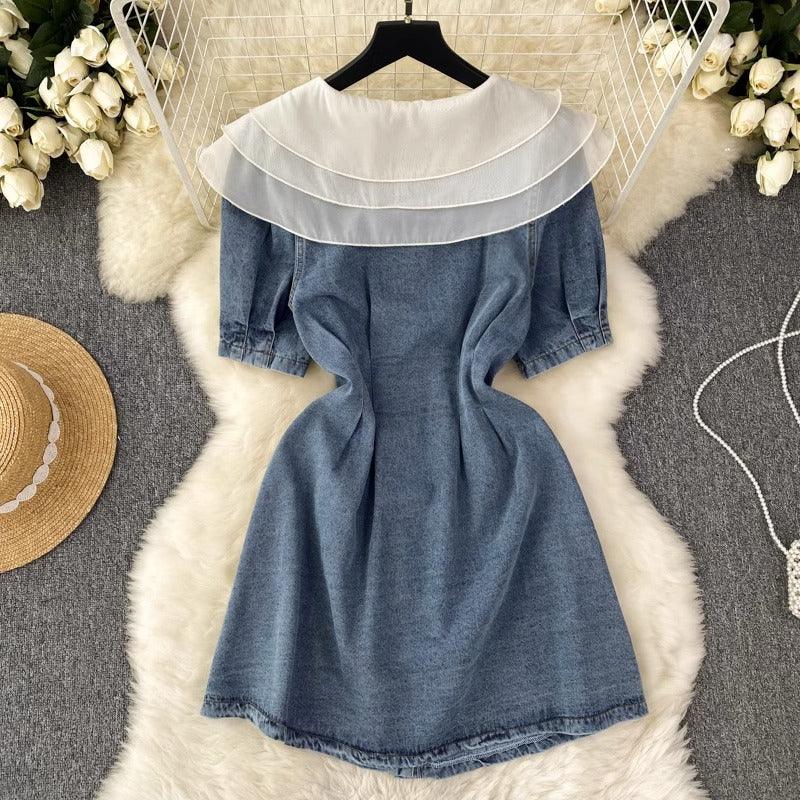 Maggie Summer Denim Dress - 24th Spoke