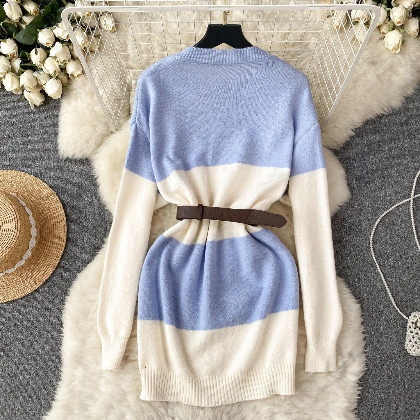 Millie Winter Sweater Dress - 24th Spoke