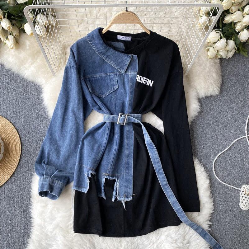 Jennifer Summer Denim Shirt Dress - 24th Spoke