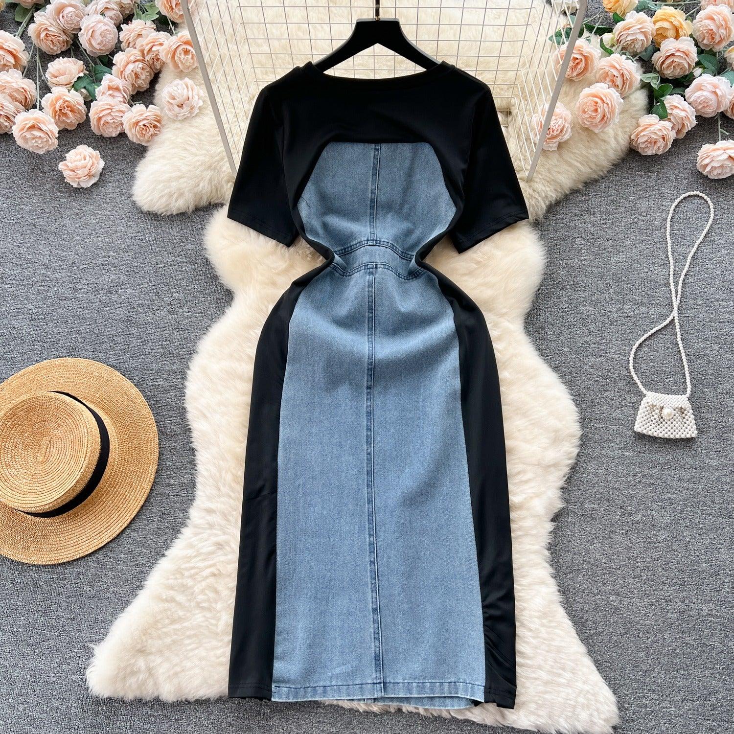 Alycia Summer Denim Dress - 24th Spoke