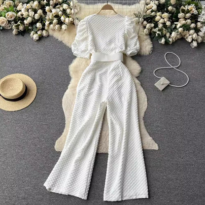 Selena Summer Wide Leg Jumpsuit - 24th Spoke