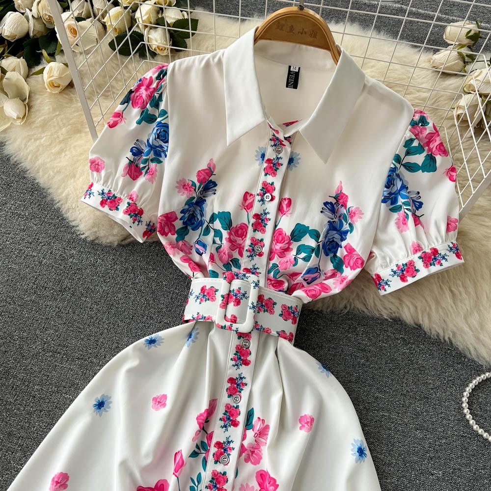 Nicole Summer Floral Dress - 24th Spoke