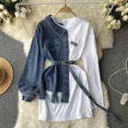 Jennifer Summer Denim Shirt Dress - 24th Spoke