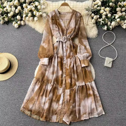 Mia Summer Tie Dye Dress - 24th Spoke