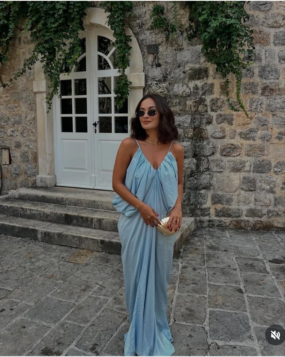 Emma Summer Vacation Pleated Dress