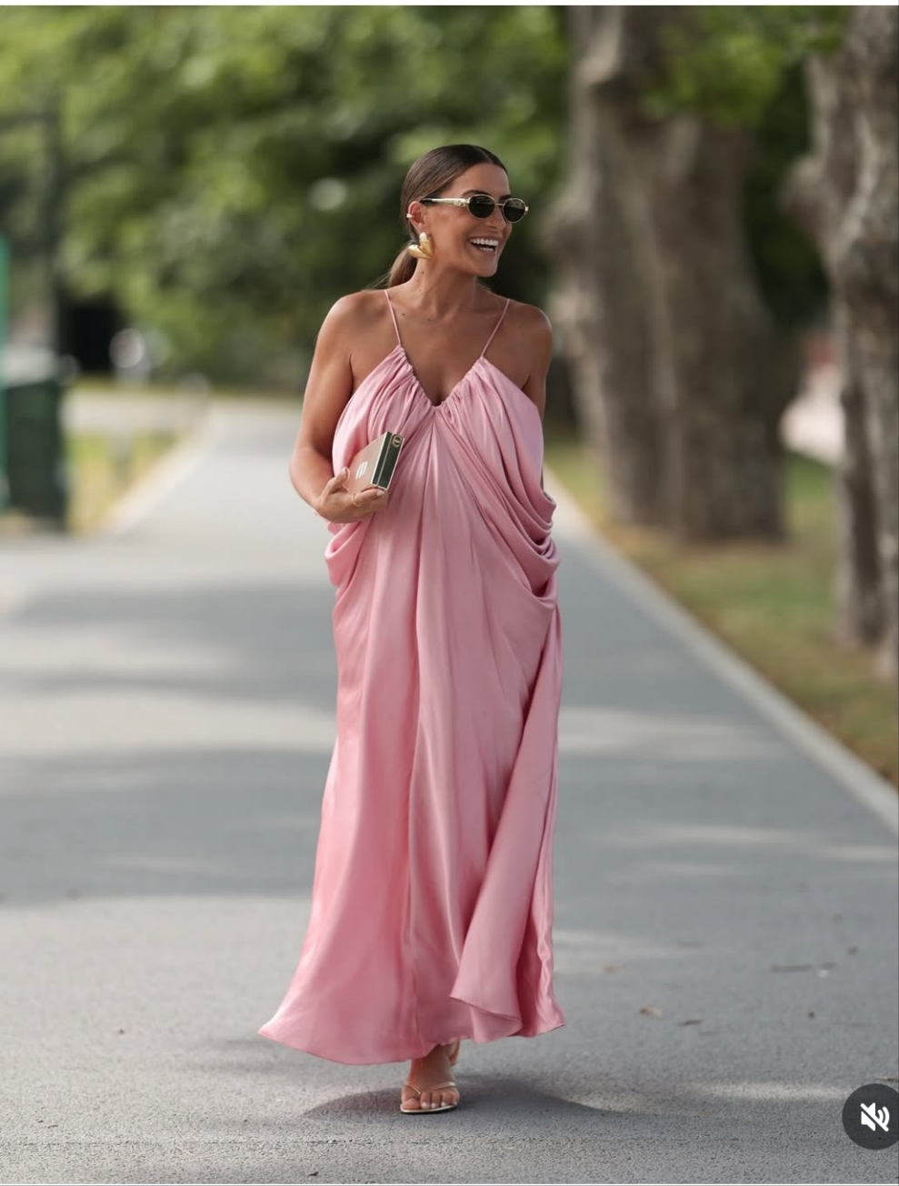 Emma Summer Vacation Pleated Dress