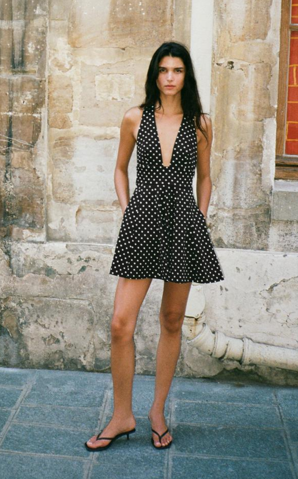 Marie Summer Halter Neck Dress