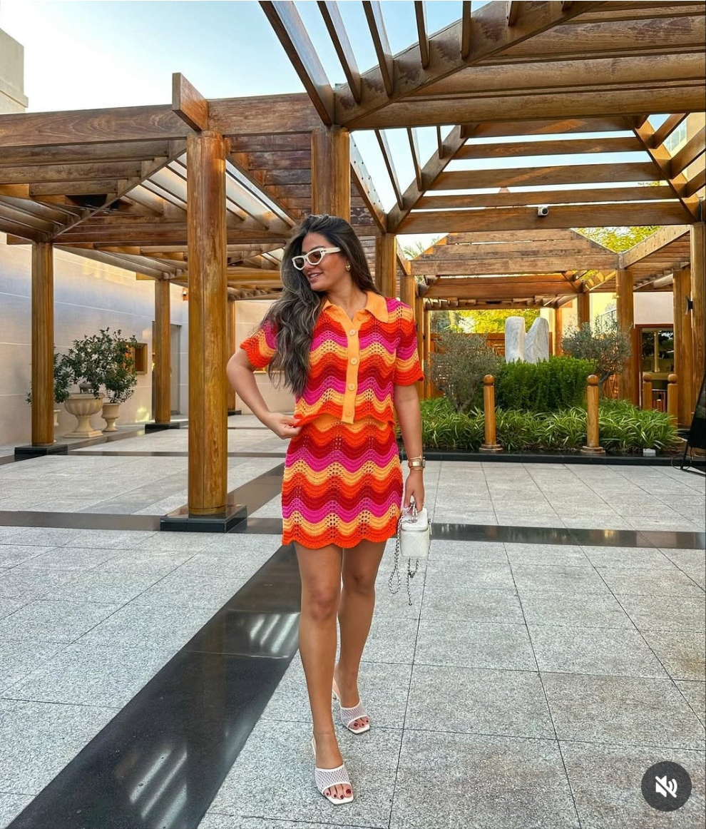 Rihanna Summer Two Piece Set