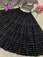 Deepika Black Lehenga, Deepika Lehenga - 24th Spoke