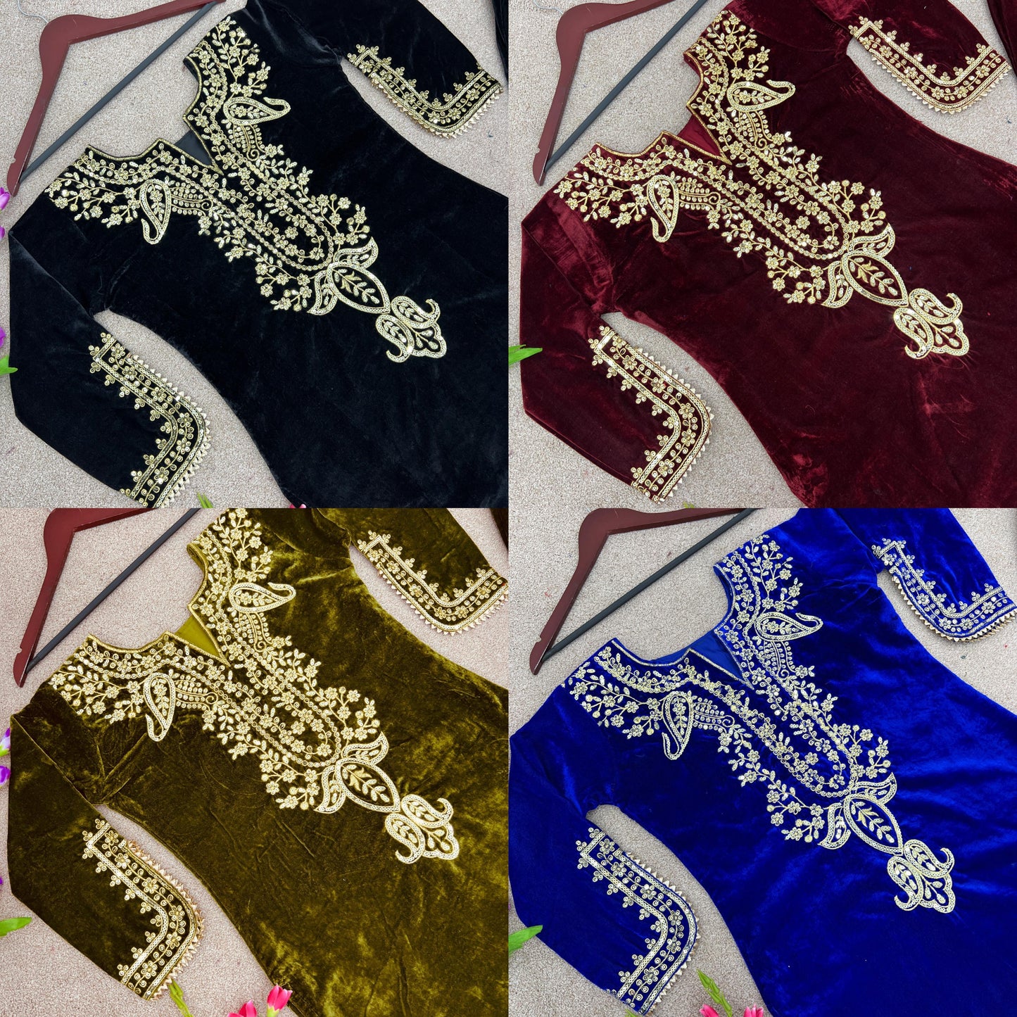 Wedding Festive Designer Velvet Suit - 24th Spoke