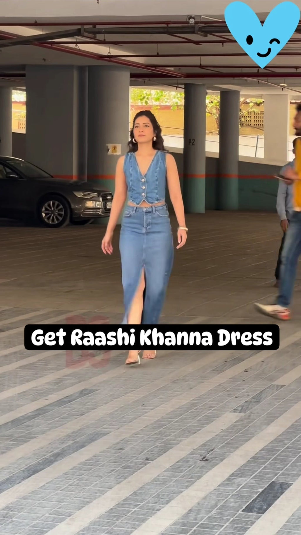 Raashi Summer Denim Two Piece Set 24th Spoke