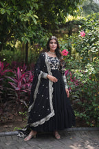 Readymade Anarkali Gown with Duptta