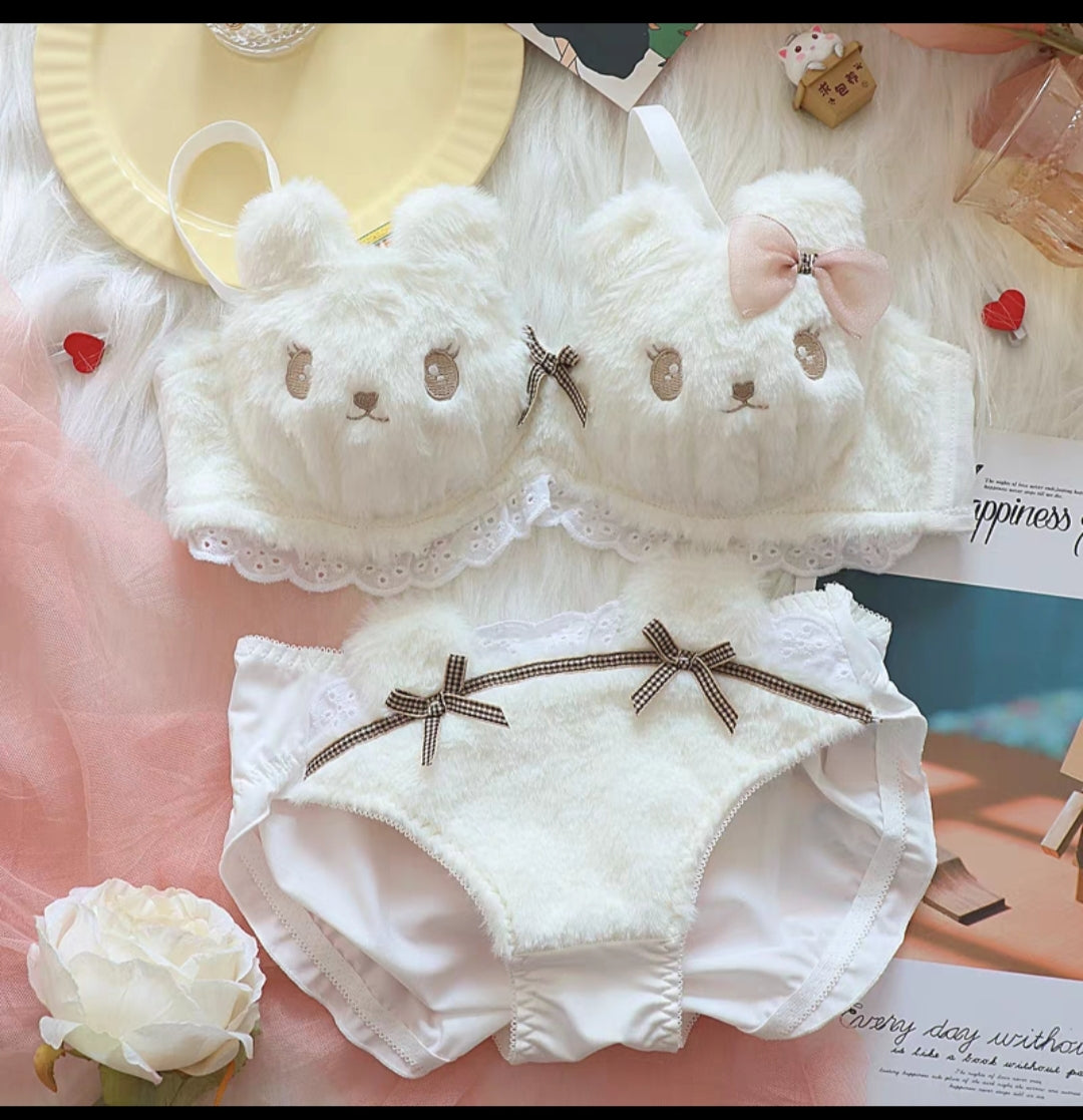 Cartoon Bra Set
