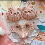 Cartoon Bra Set