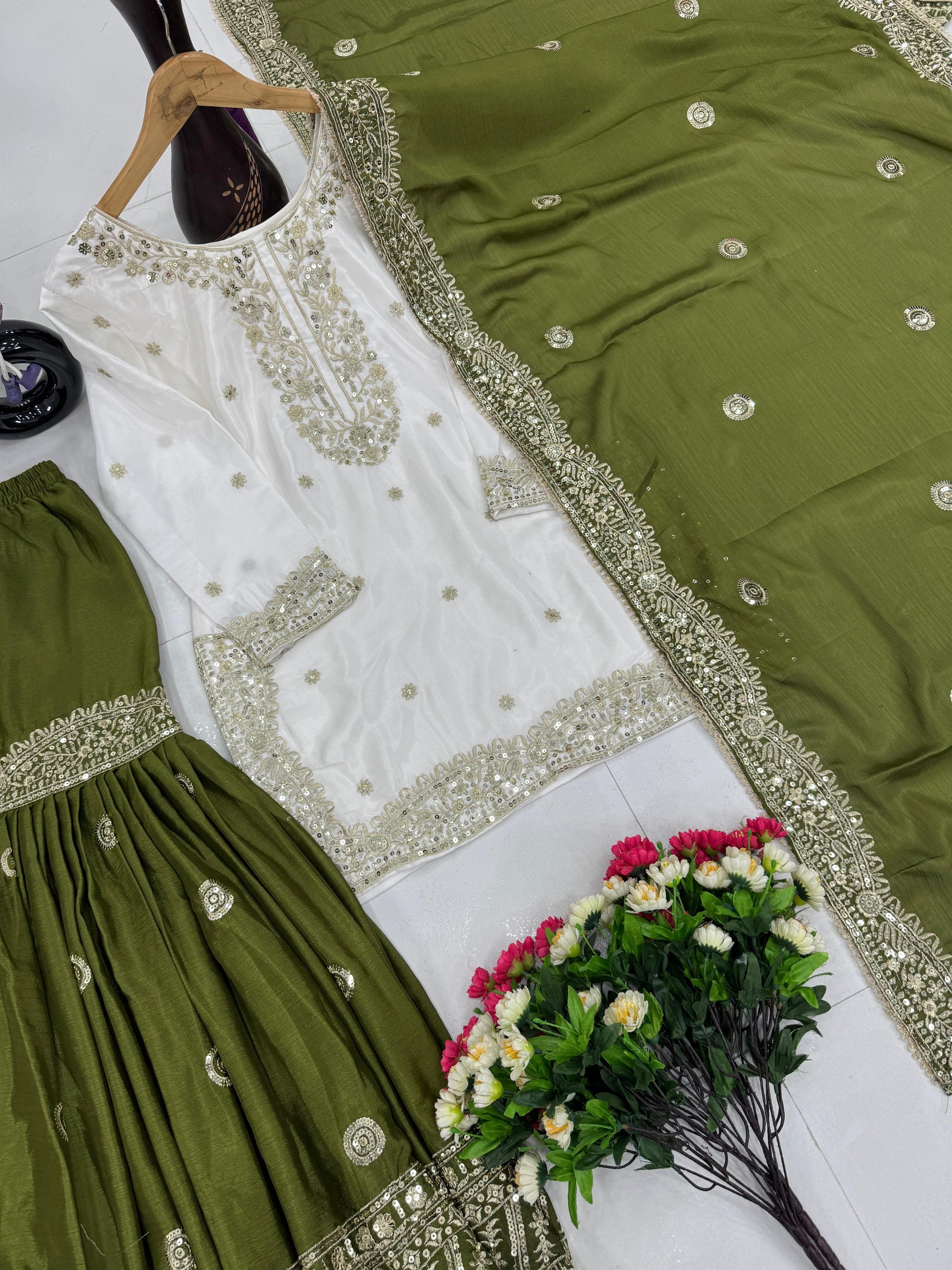 Lohri collection sharara gharara  Ready to wear suit set