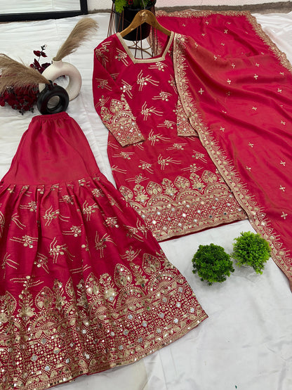 Pakistani style Readymade Sharara set for wedding