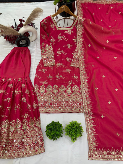 Pakistani style Readymade Sharara set for wedding