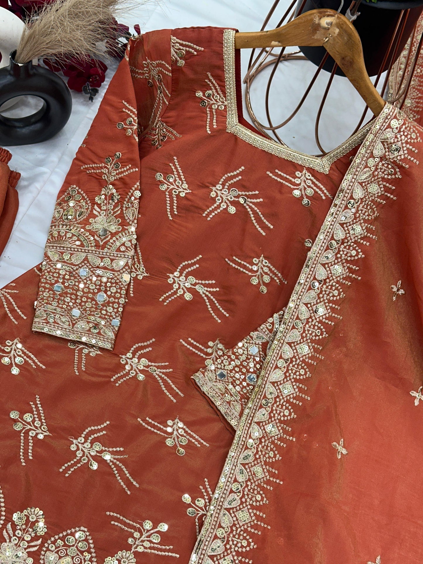 Pakistani style Readymade Sharara set for wedding