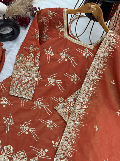 Pakistani style Readymade Sharara set for wedding