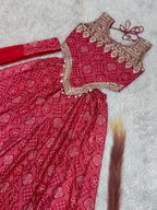 Ready to wear Indo western Top palazzo And Dupatta set for wedding