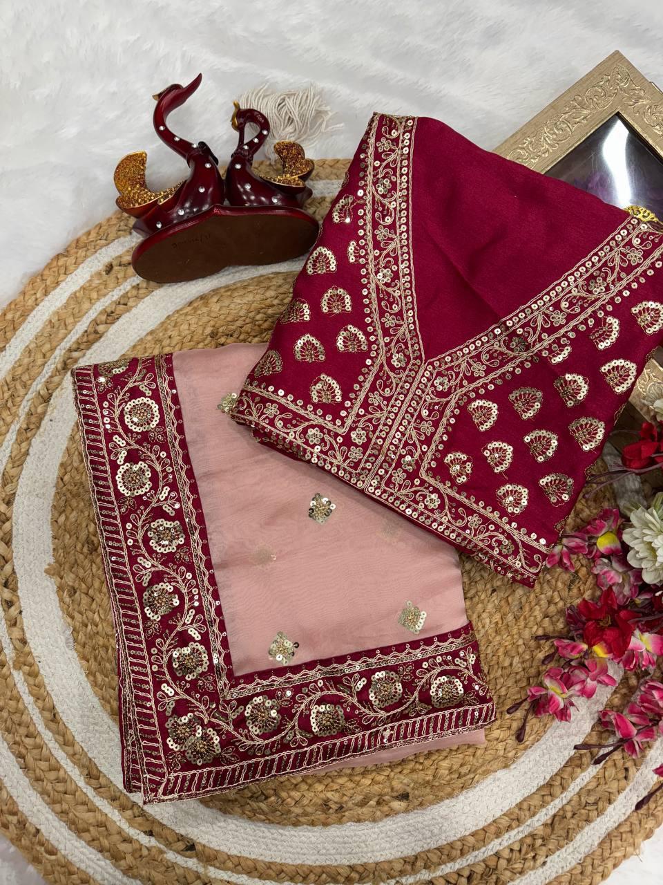 Chitrangada Singh Bollywood actress inspired Sequin Saree for festival and wedding
