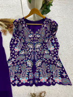 Shreya Ghoshal inspired bollywood style Fully Stitched Partywear Set