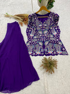 Shreya Ghoshal inspired bollywood style Fully Stitched Partywear Set