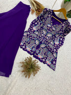 Shreya Ghoshal inspired bollywood style Fully Stitched Partywear Set
