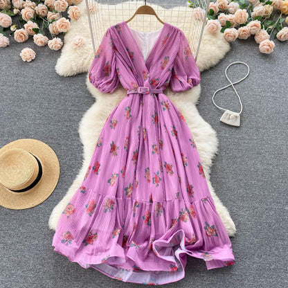 Anne Summer Floral Dress - 24th Spoke