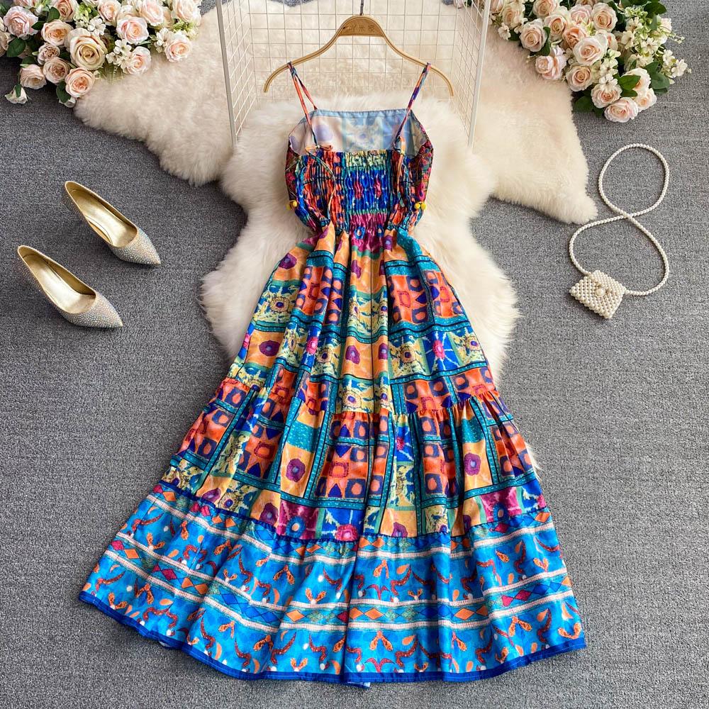 Cara Summer Boho Embroidery Dress