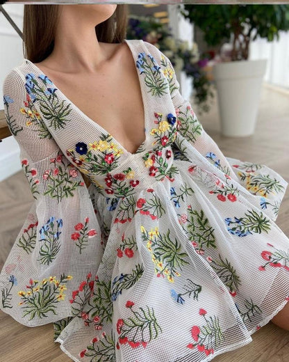 Rachel Summer Embroidery Dress - 24th Spoke