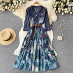 Vanessa Summer Denim Dress - 24th Spoke