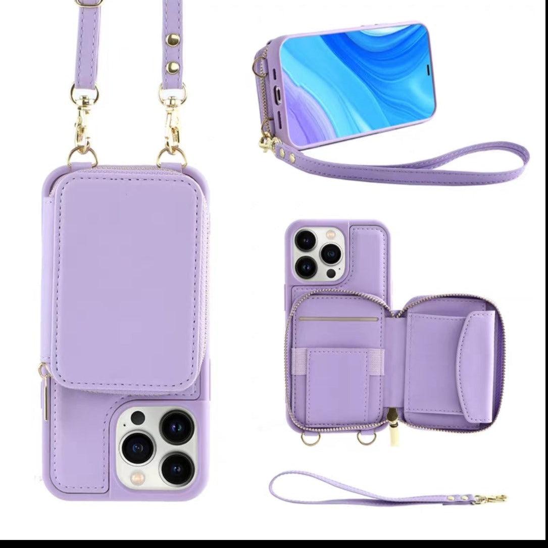 I Phone Cover With Wallet & Sling, Crossbody Handbag - 24th Spoke