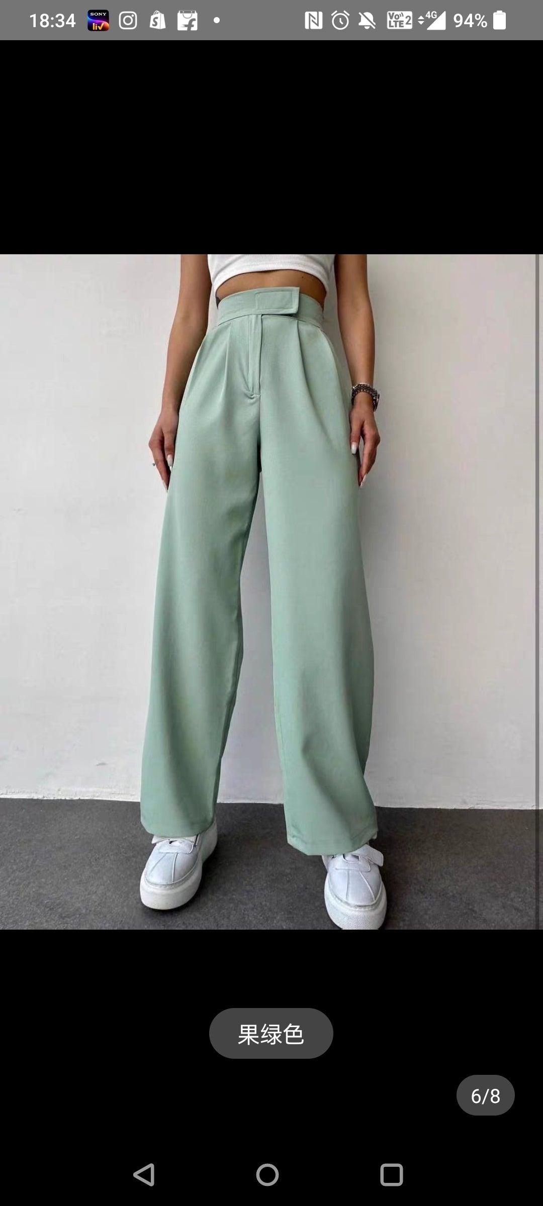 Sasha Wide Leg Trousers - 24th Spoke