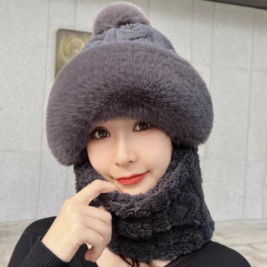 Women Winter Scarf Cap - 24th Spoke