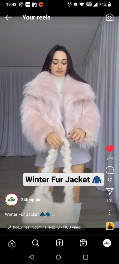 Winter Trending Fur Coat - 24th Spoke