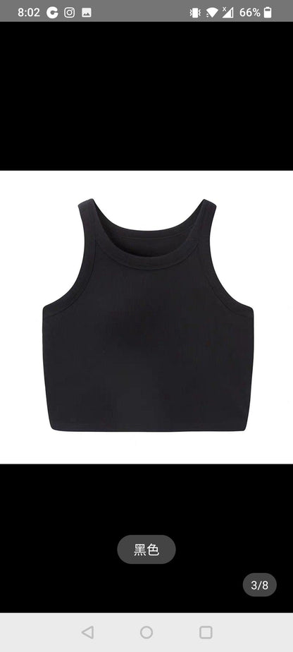 Sports Yoga Vest With Chest Pad - 24th Spoke