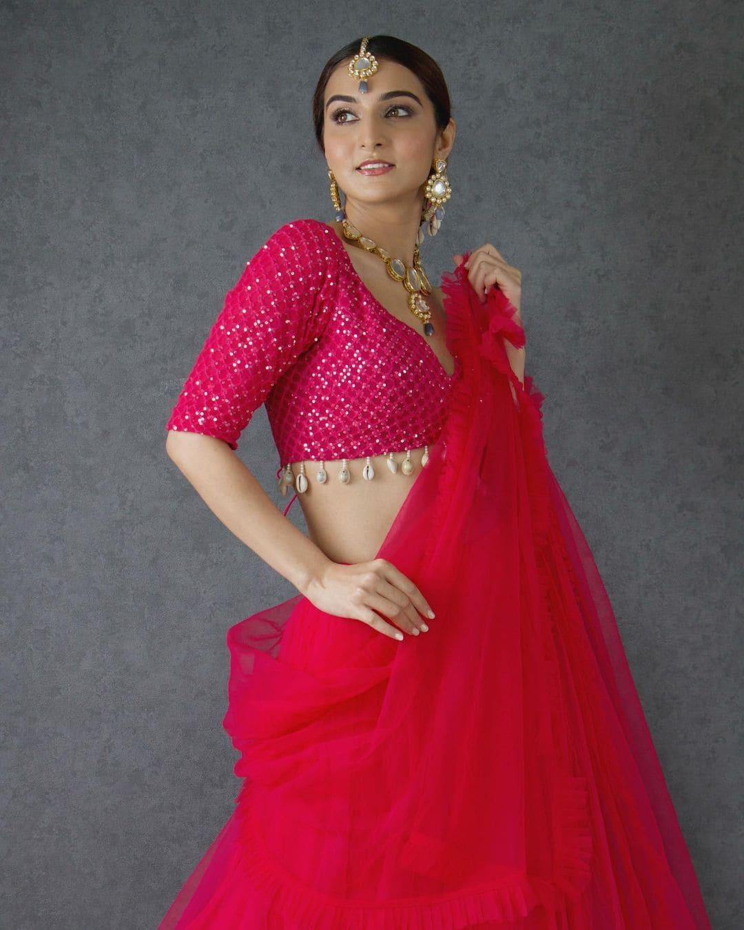 Celebrity Ruffle Lehenga, wedding Collection - 24th Spoke