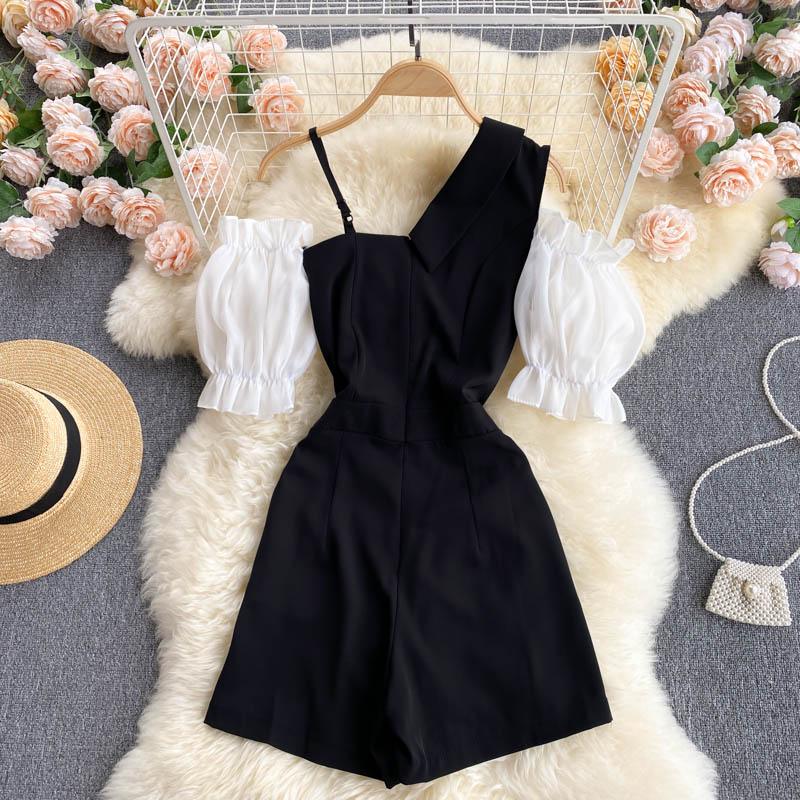 Bristol Puff Sleeve Summer Jumpsuit - 24th Spoke