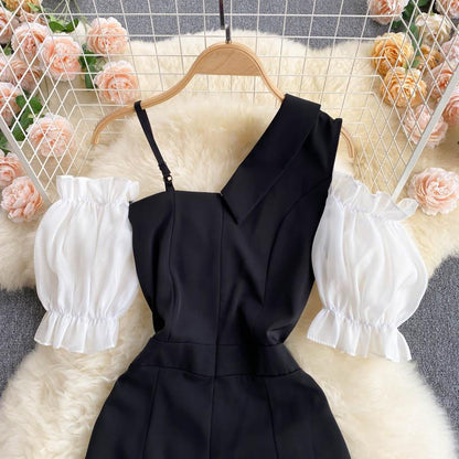 Bristol Puff Sleeve Summer Jumpsuit - 24th Spoke